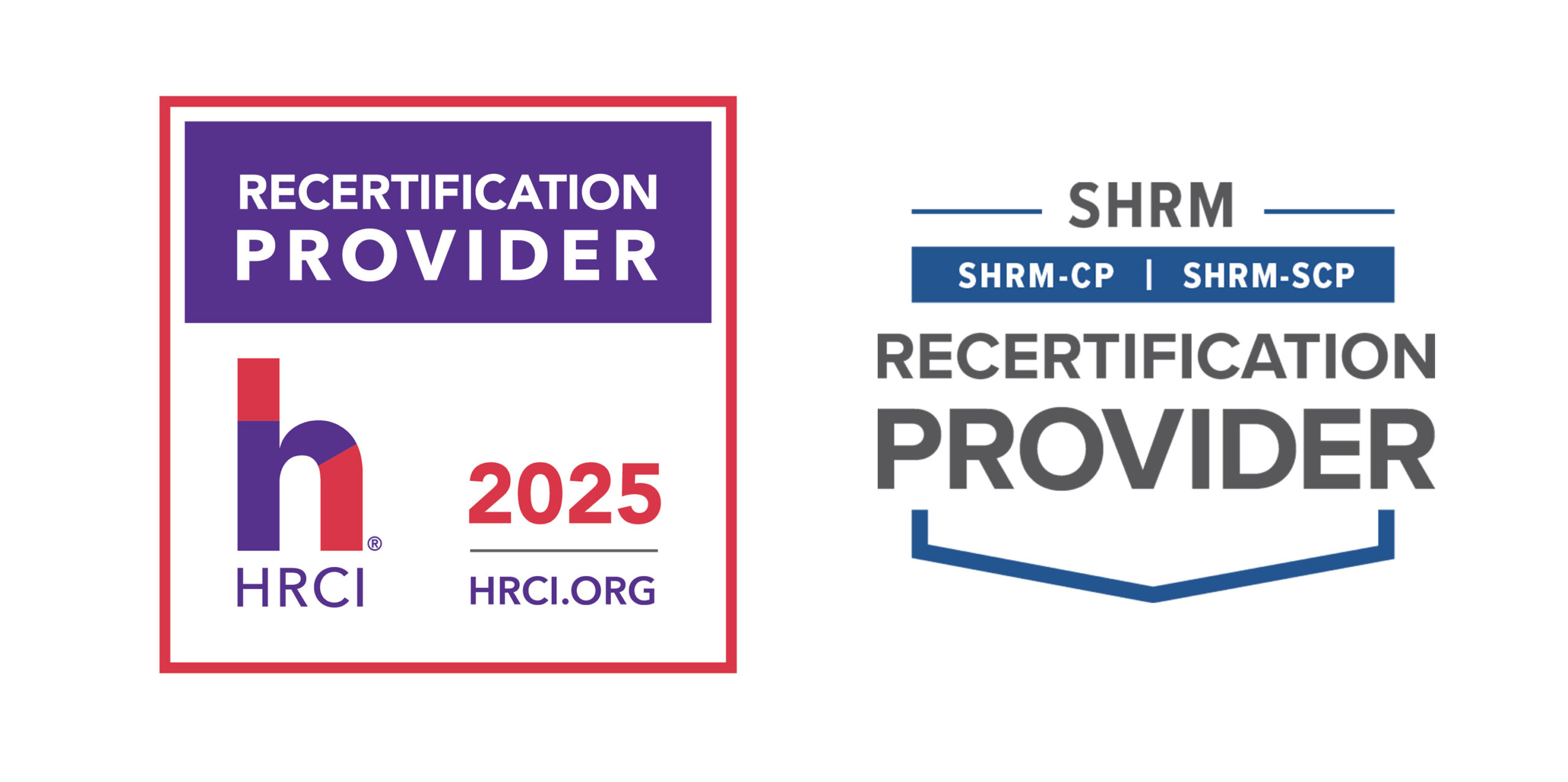 SHRM and HRCI recertification